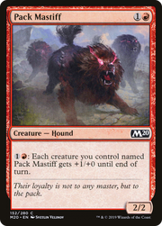 Pack Mastiff (M20) 152 - WZRD TCG