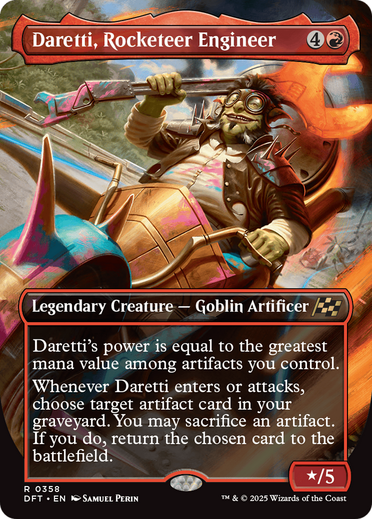 Daretti, Rocketeer Engineer (DFT) 358 - WZRD TCG