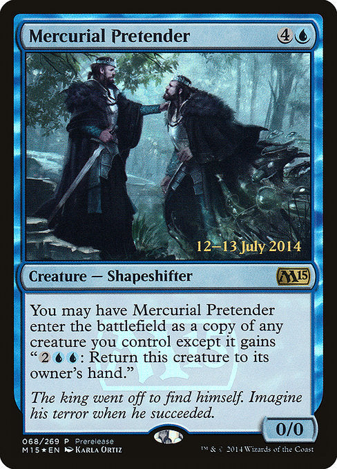 Mercurial Pretender front