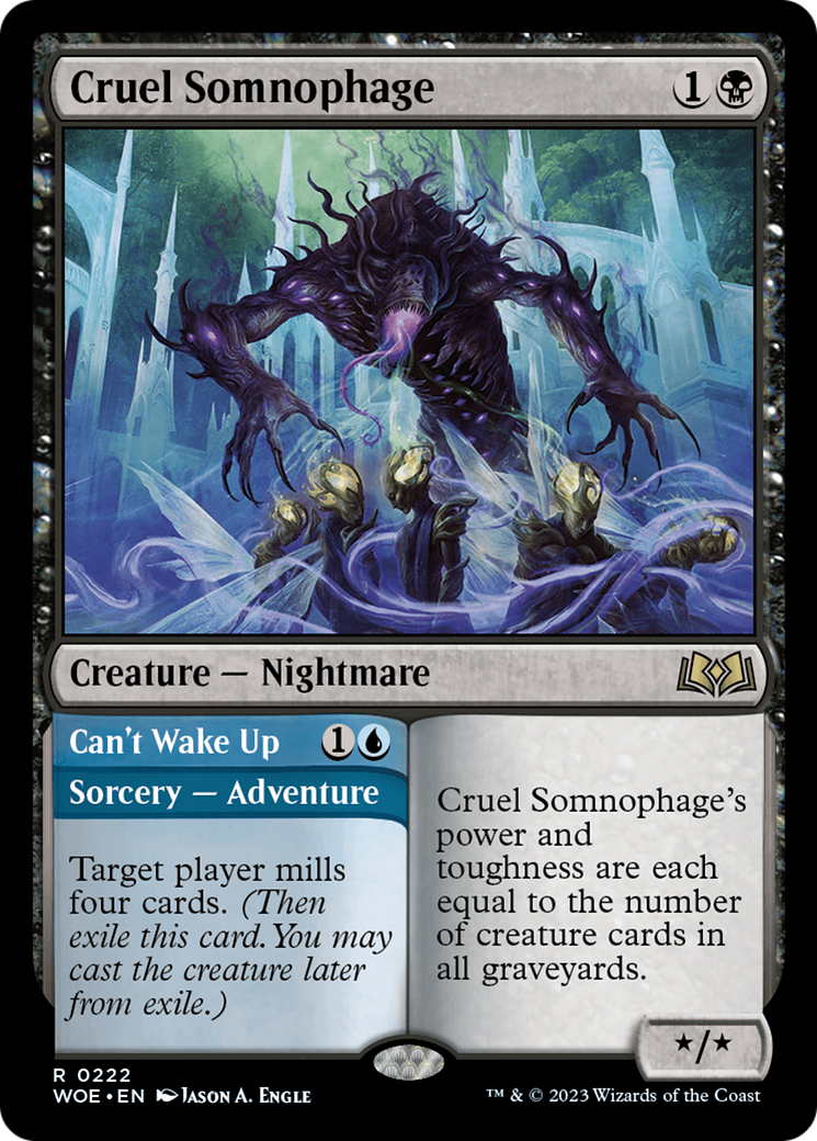 Cruel Somnophage // Can't Wake Up (WOE) 222