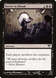Barter in Blood (AVR) 85 - WZRD TCG
