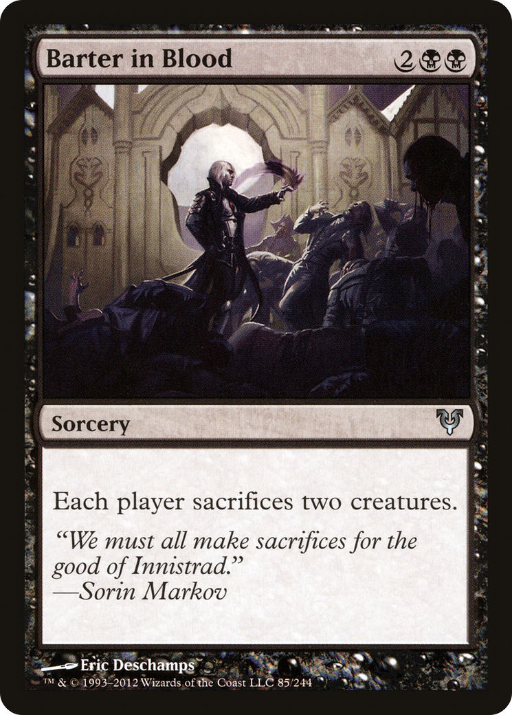 Barter in Blood (AVR) 85 - WZRD TCG