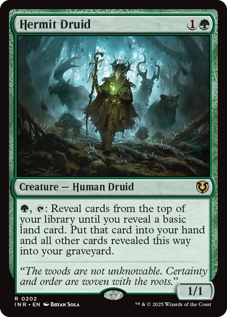 Hermit Druid (INR) 202 - WZRD TCG