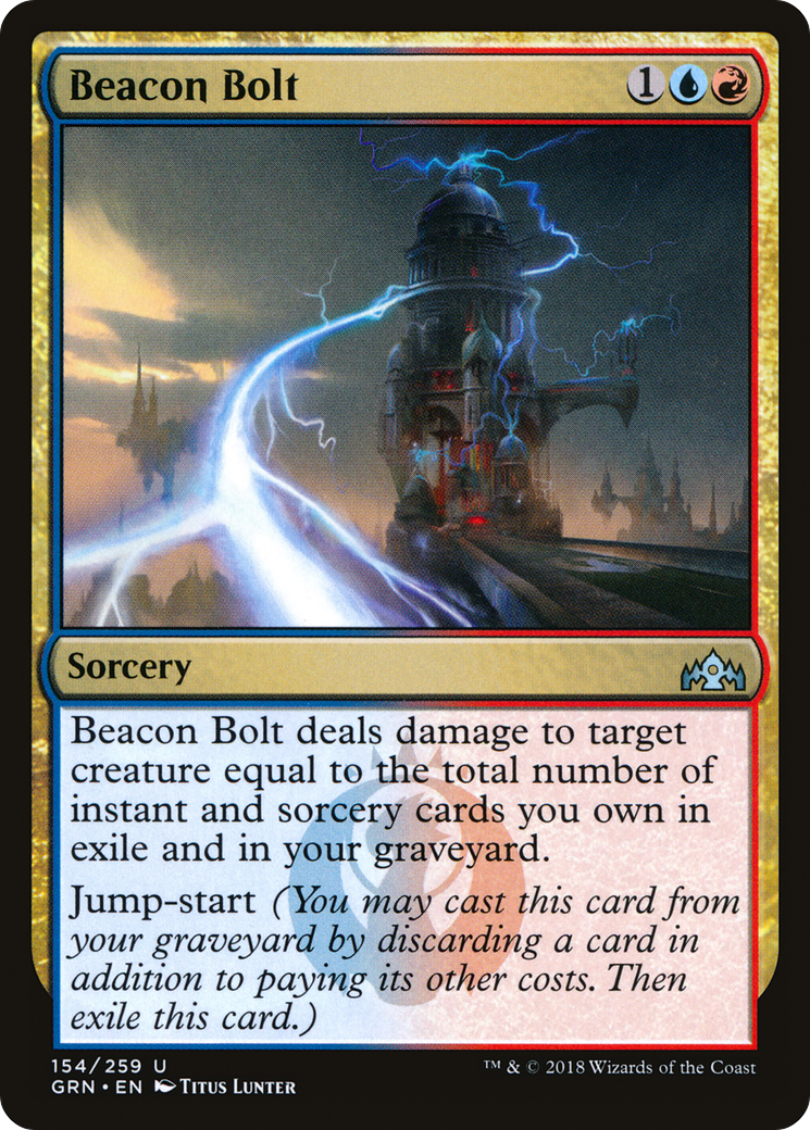 Beacon Bolt (GRN) 154 - WZRD TCG