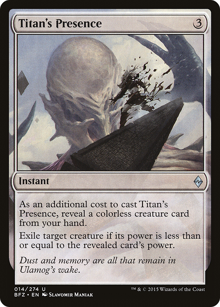 Titan's Presence (BFZ) 14