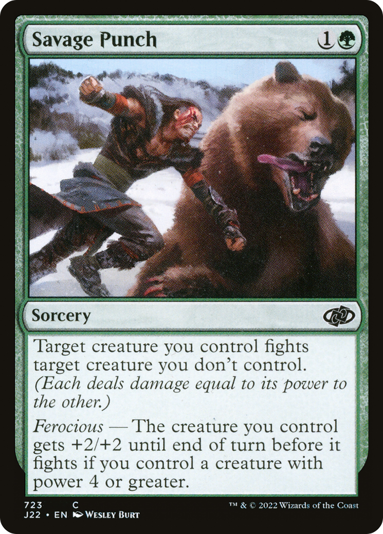 Savage Punch (J22) 723 - WZRD TCG