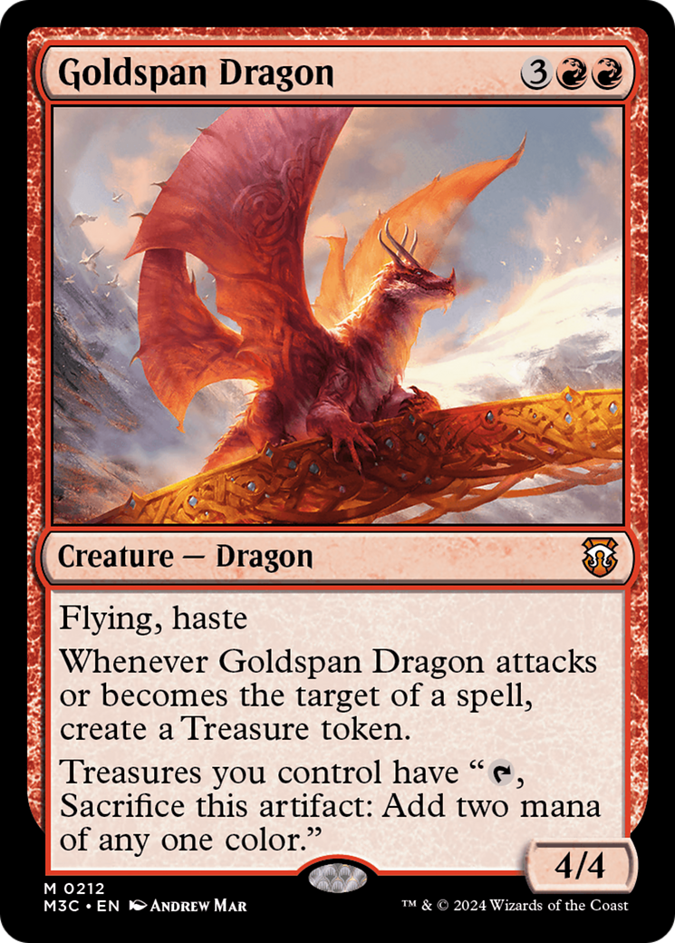 Goldspan Dragon (M3C) 212
