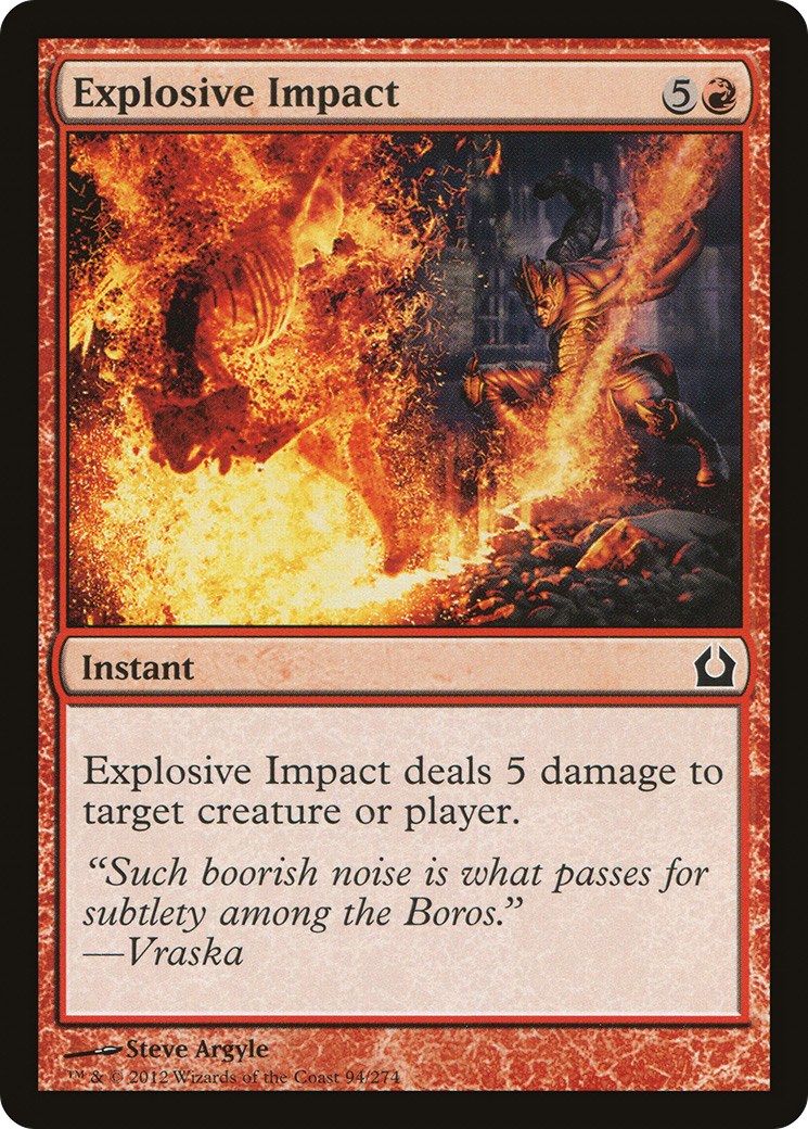 Explosive Impact (RTR) 94 - WZRD TCG