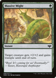 Massive Might (VOW) 208 - WZRD TCG