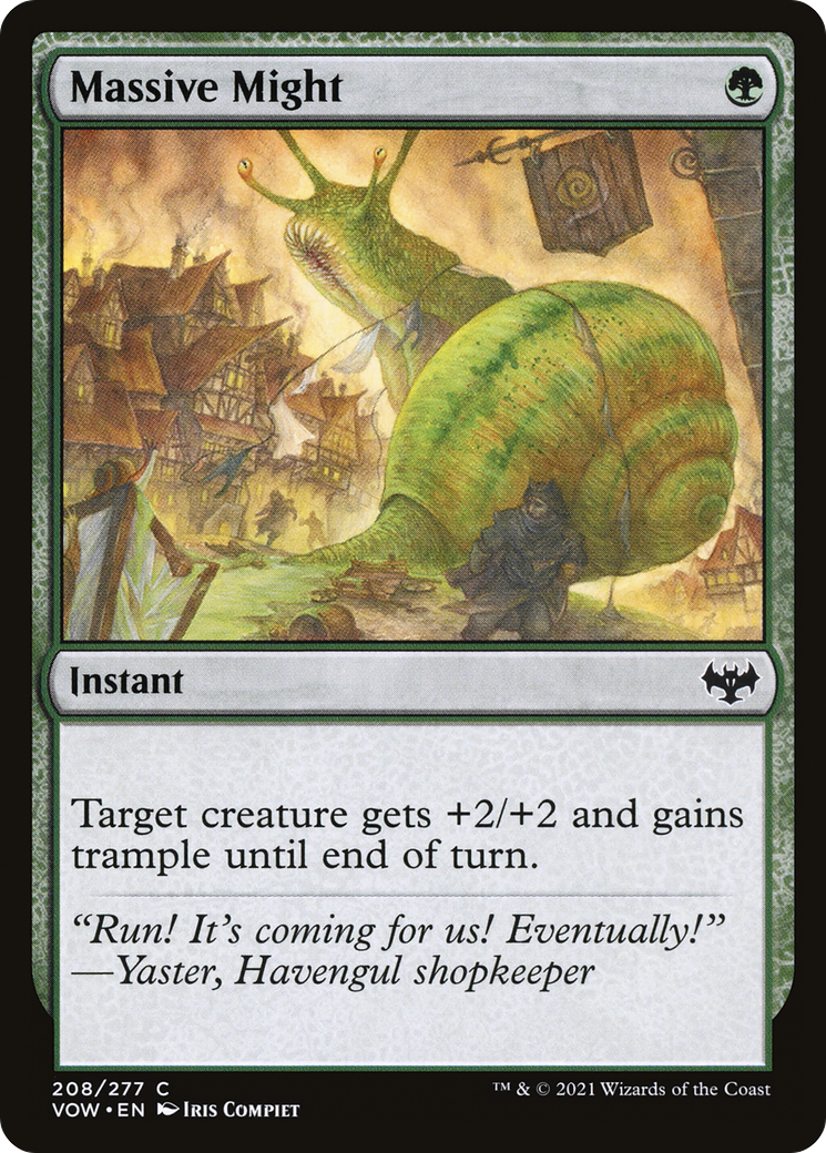 Massive Might (VOW) 208 - WZRD TCG