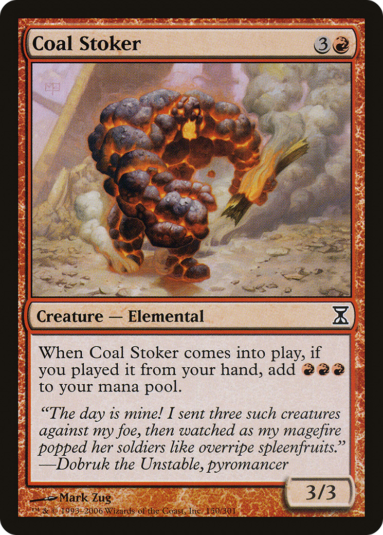 Coal Stoker (TSP) 150 - WZRD TCG