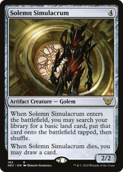 Solemn Simulacrum (NEC) 162 - WZRD TCG