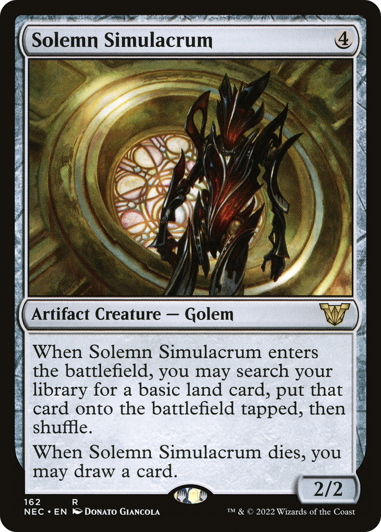 Solemn Simulacrum (NEC) 162 - WZRD TCG