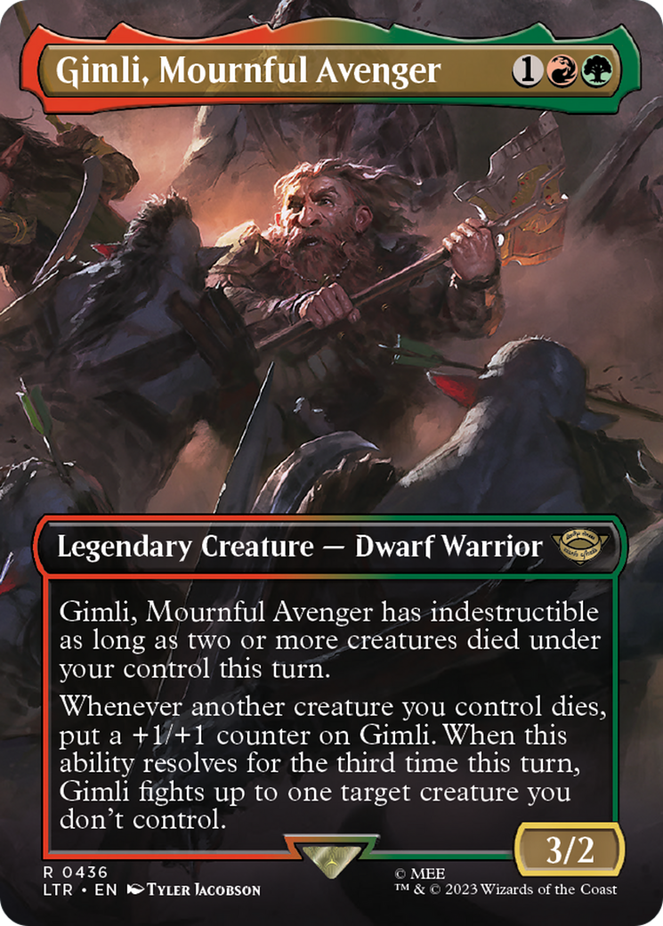 Gimli, Mournful Avenger (LTR) 436
