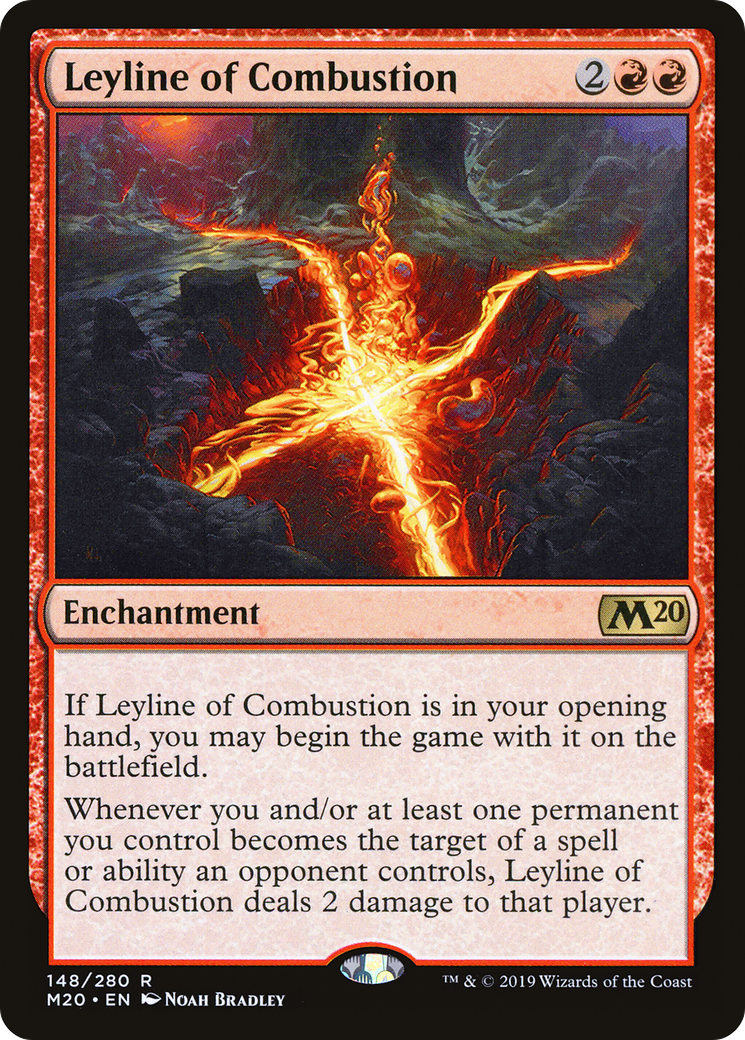 Leyline of Combustion (M20) 148