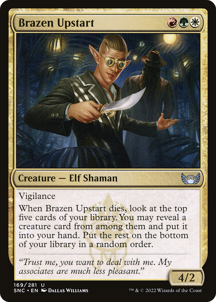 Brazen Upstart (SNC) 169 - WZRD TCG
