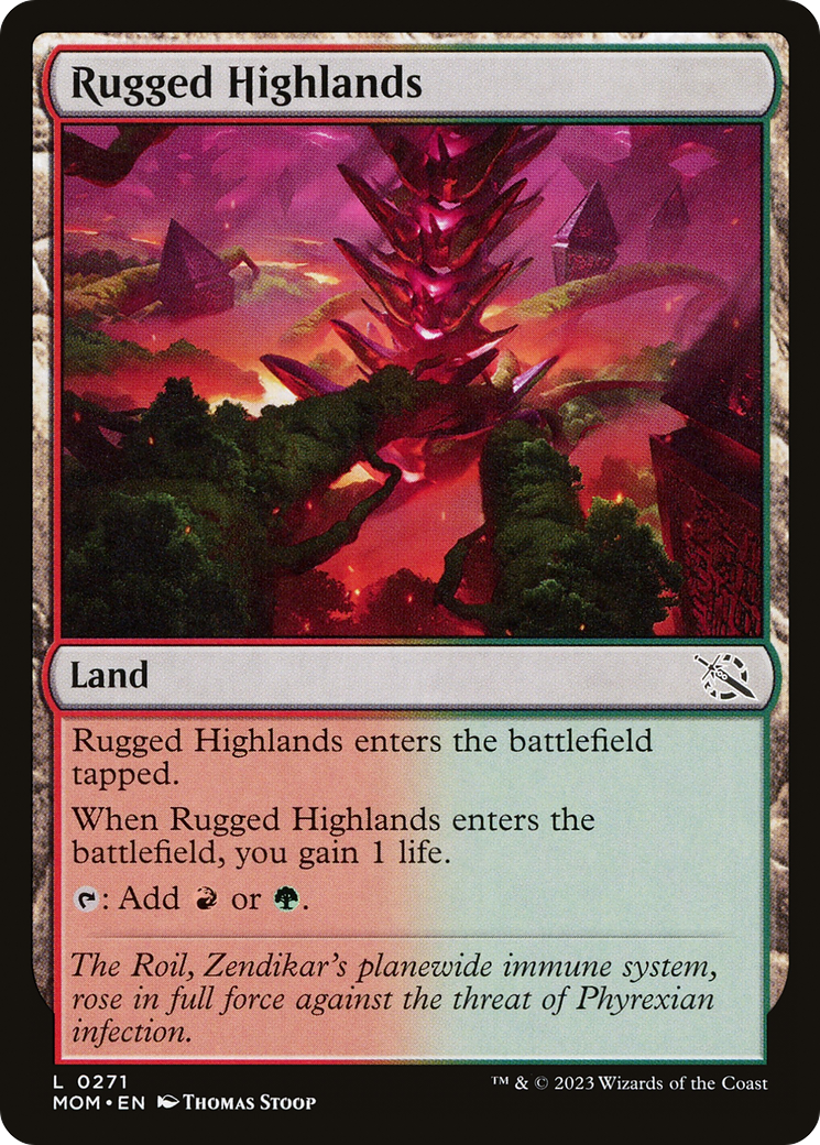 Rugged Highlands (MOM) 271 - WZRD TCG