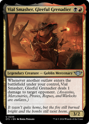 Vial Smasher, Gleeful Grenadier (OTJ) 235 - WZRD TCG
