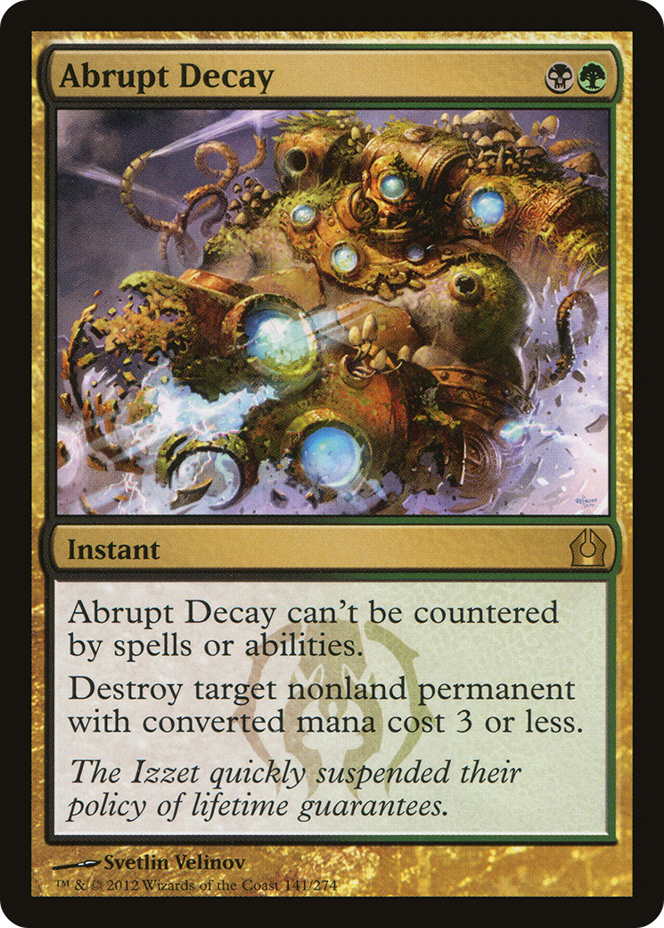 Abrupt Decay (RTR) 141