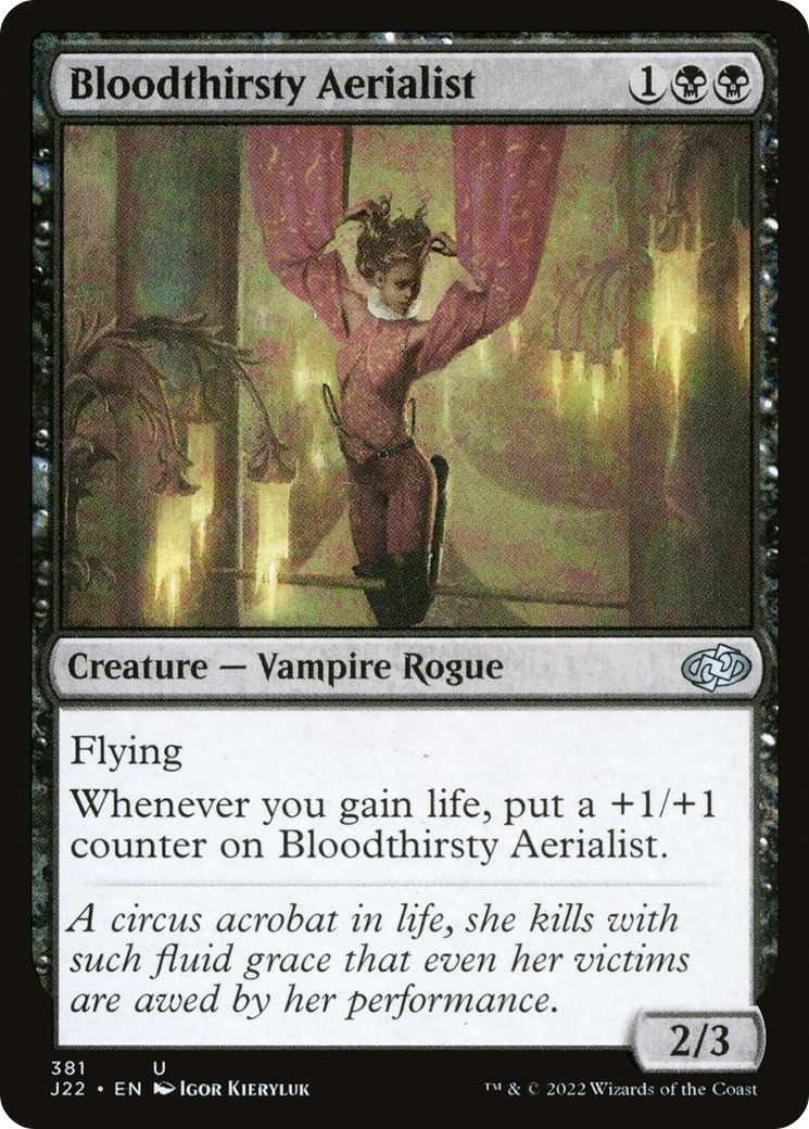 Bloodthirsty Aerialist (J22) 381 - WZRD TCG