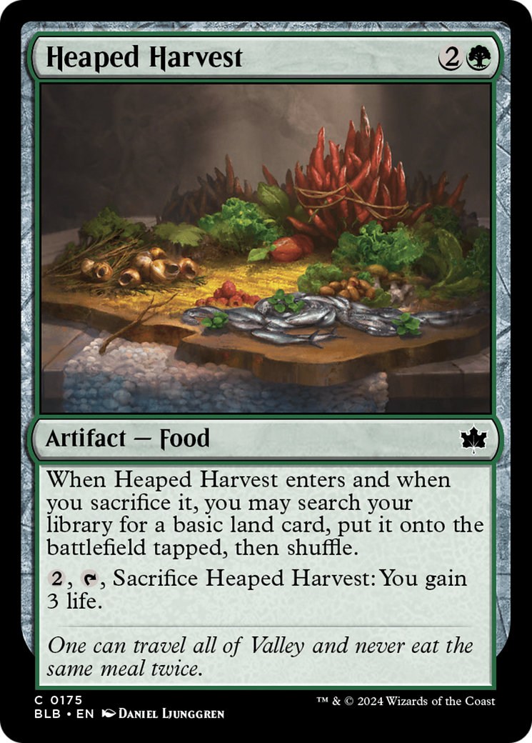 Heaped Harvest (BLB) 175 - WZRD TCG