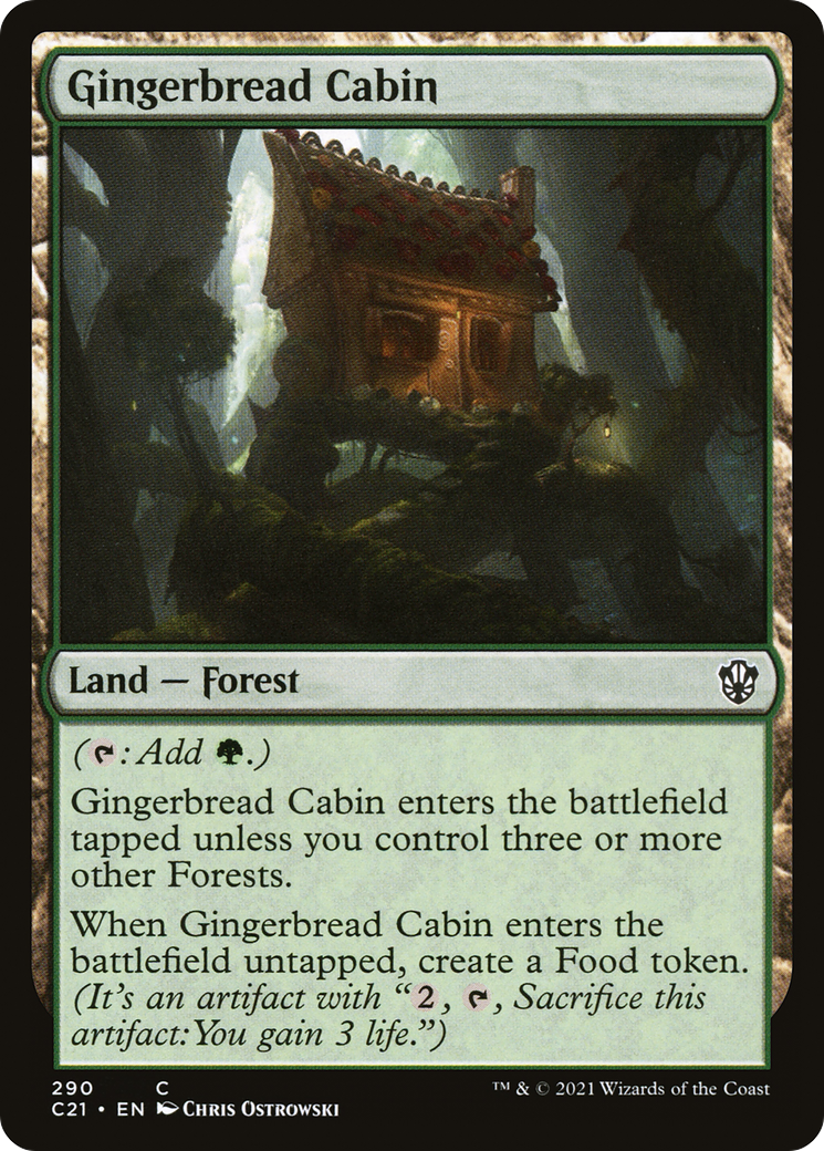 Gingerbread Cabin (C21) 290