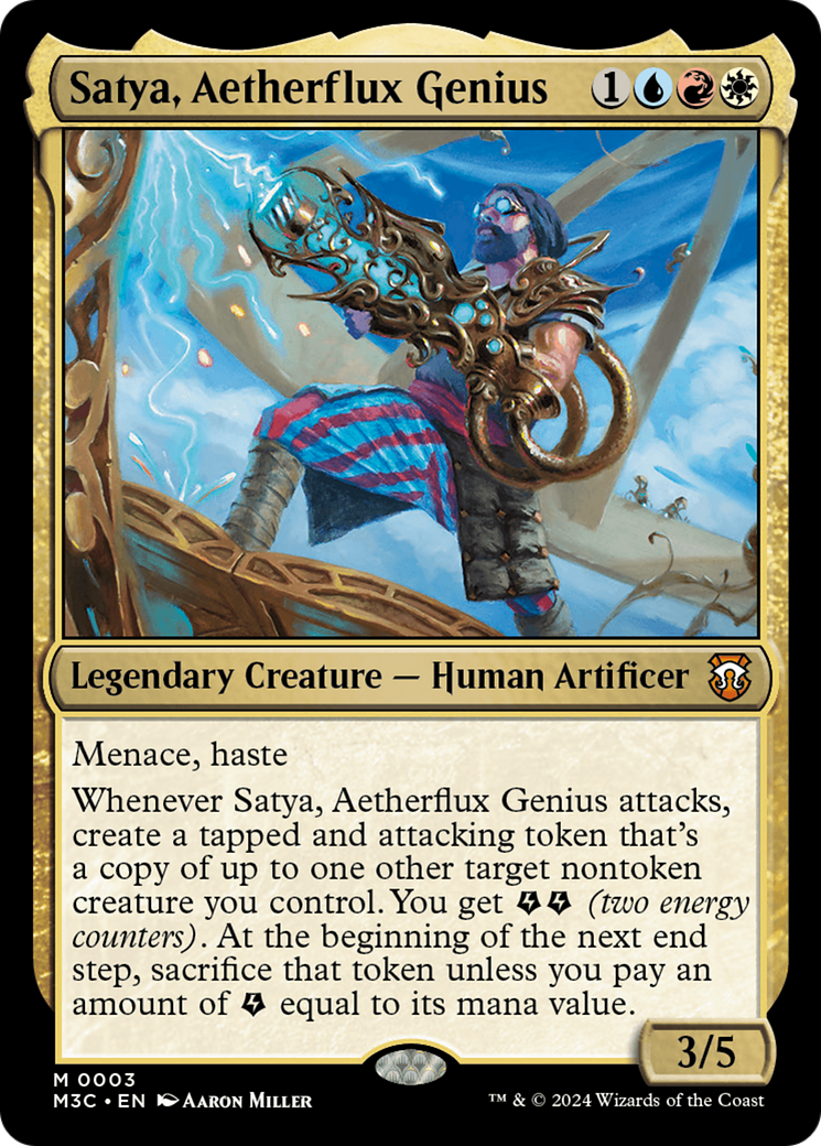 Satya, Aetherflux Genius (M3C) 3
