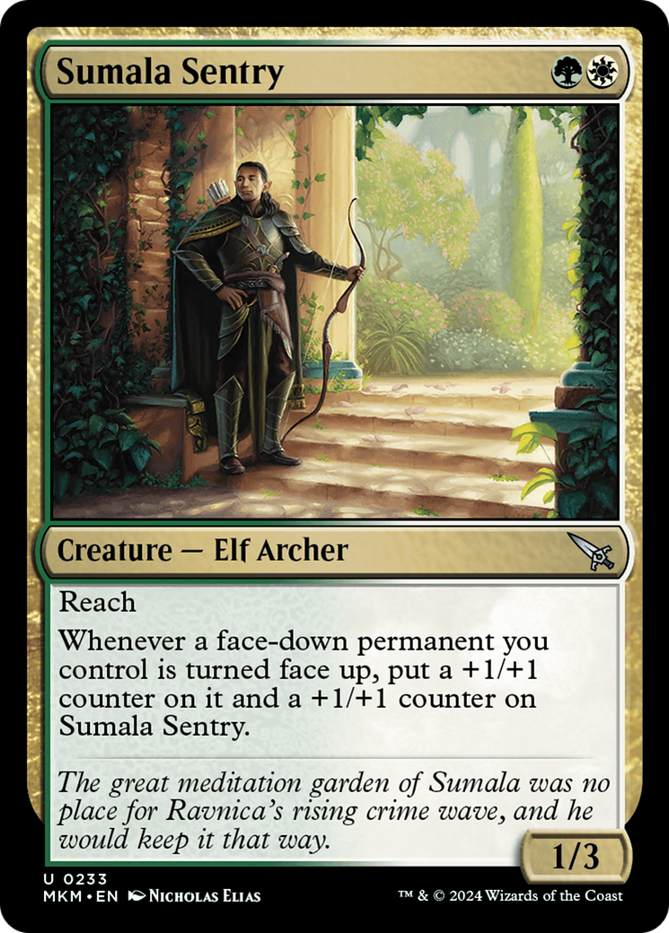 Sumala Sentry (MKM) 233 - WZRD TCG