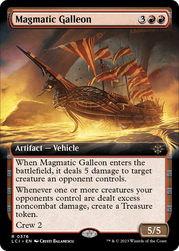 Magmatic Galleon (LCI) 376 - WZRD TCG