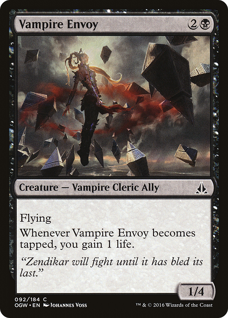 Vampire Envoy (OGW) 92 - WZRD TCG