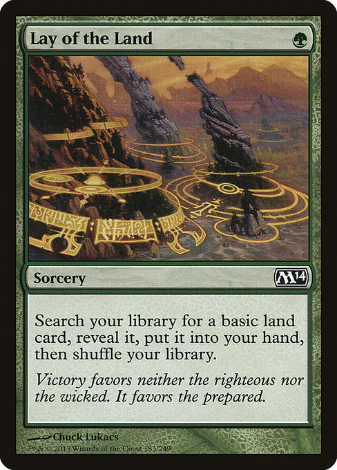 Lay of the Land front