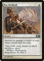 Pay No Heed (M14) 27 - WZRD TCG