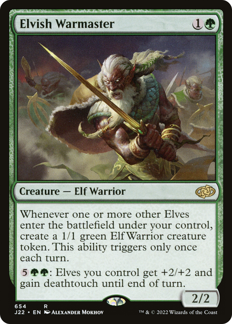 Elvish Warmaster (J22) 654