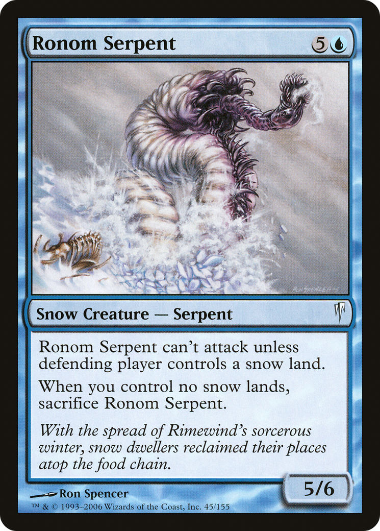 Ronom Serpent (CSP) 45 - WZRD TCG