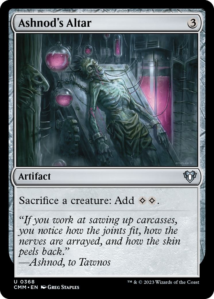 Ashnod's Altar (CMM) 368