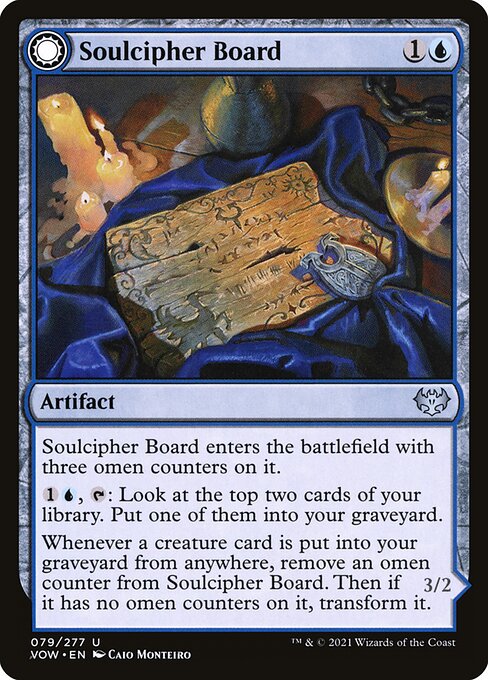 Soulcipher Board // Cipherbound Spirit (Innistrad: Crimson Vow 79) - WZRD TCG