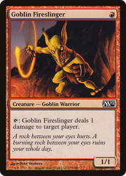 Goblin Fireslinger (M12) 139 - WZRD TCG