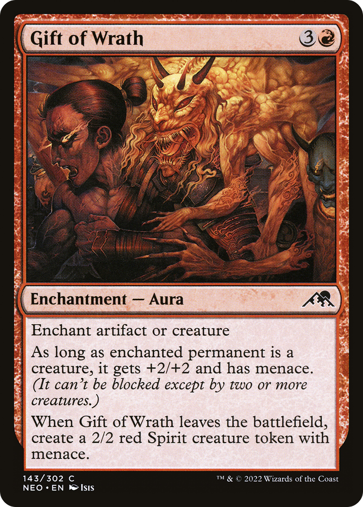 Gift of Wrath (NEO) 143 - WZRD TCG