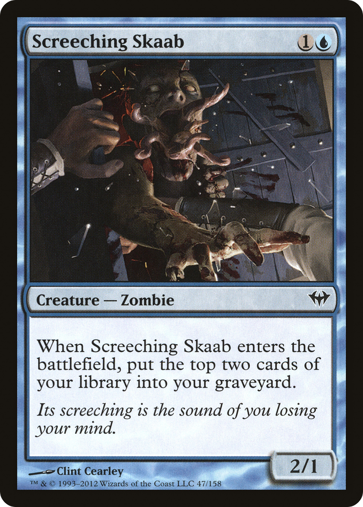 Screeching Skaab (DKA) 47 - WZRD TCG