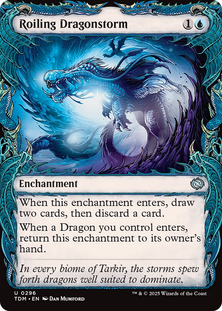 Roiling Dragonstorm (TDM) 296 - WZRD TCG