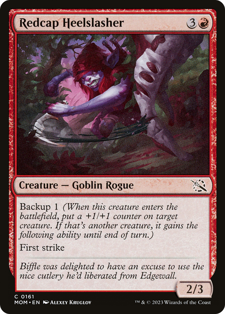 Redcap Heelslasher (MOM) 161