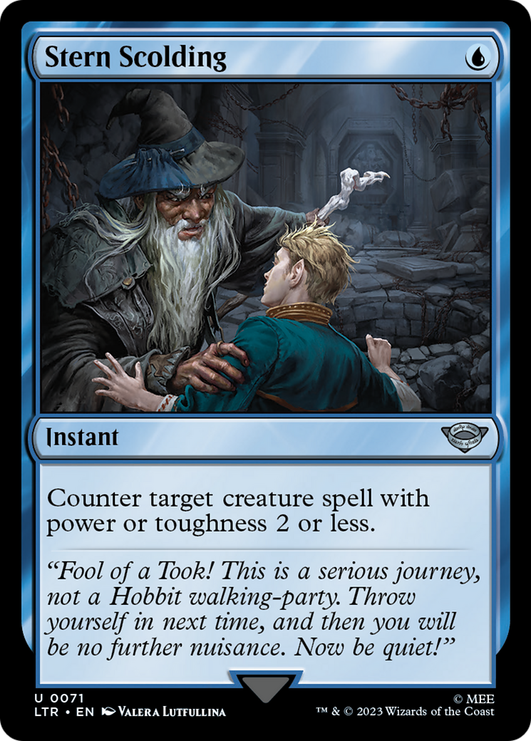 Stern Scolding (LTR) 71