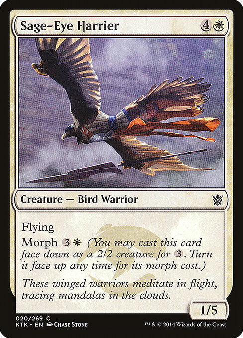 Sage-Eye Harrier front