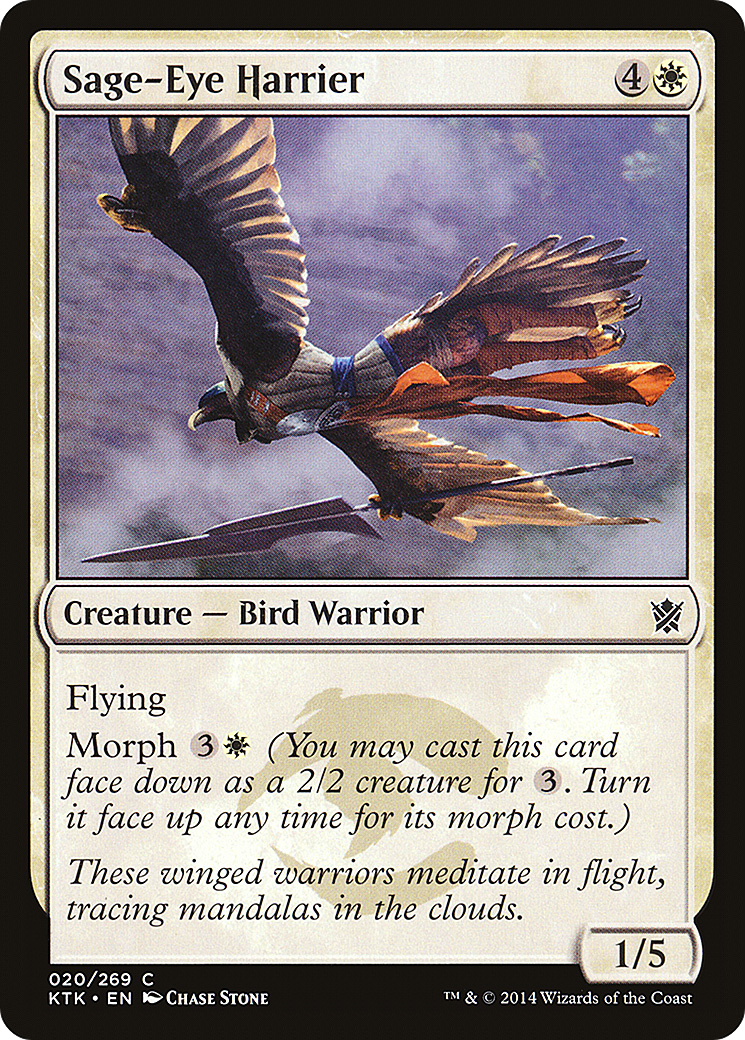 Sage-Eye Harrier (KTK) 20 - WZRD TCG