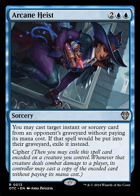 Arcane Heist front