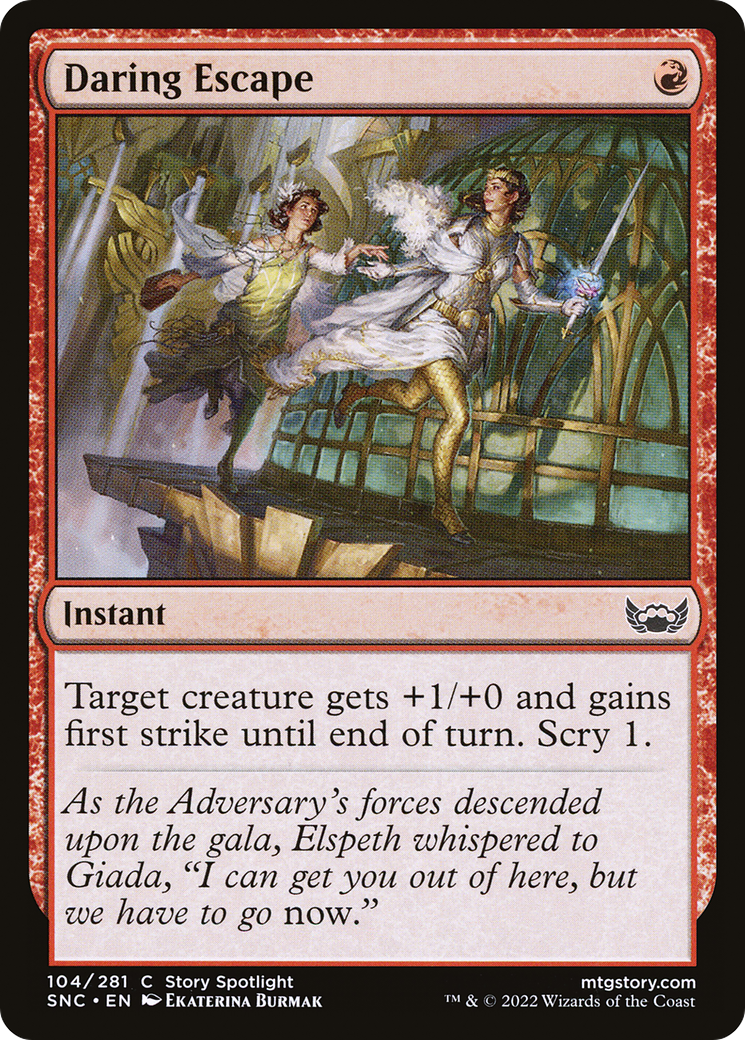 Daring Escape (SNC) 104 - WZRD TCG