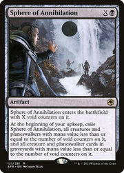 Sphere of Annihilation front