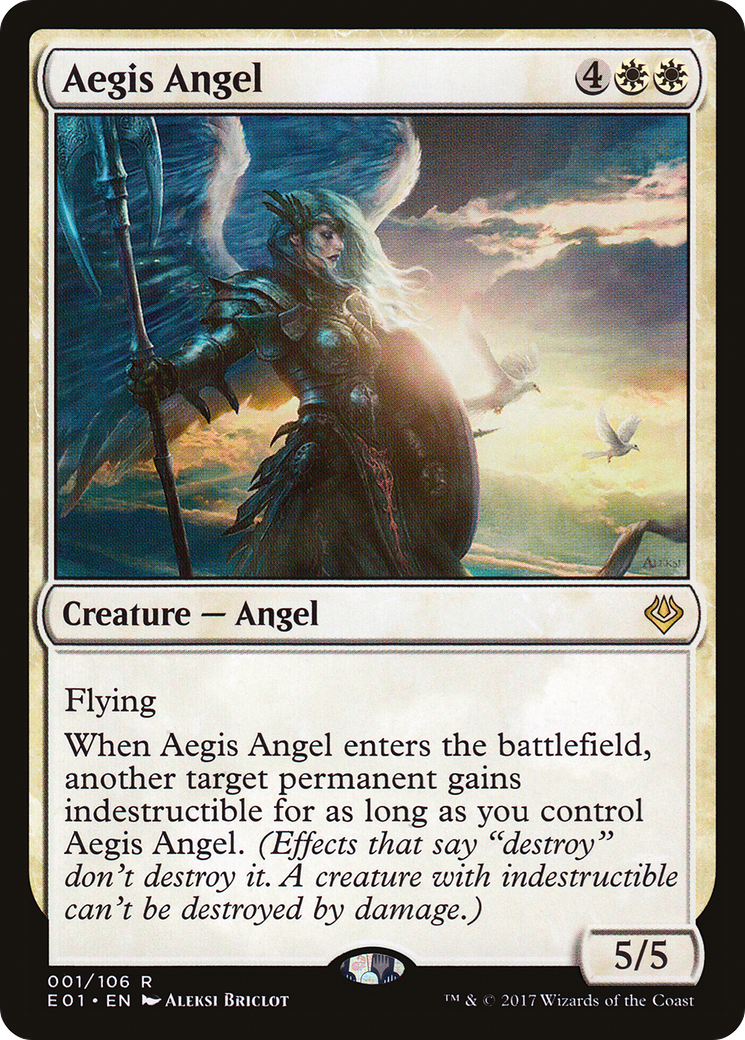 Aegis Angel (E01) 1 - WZRD TCG