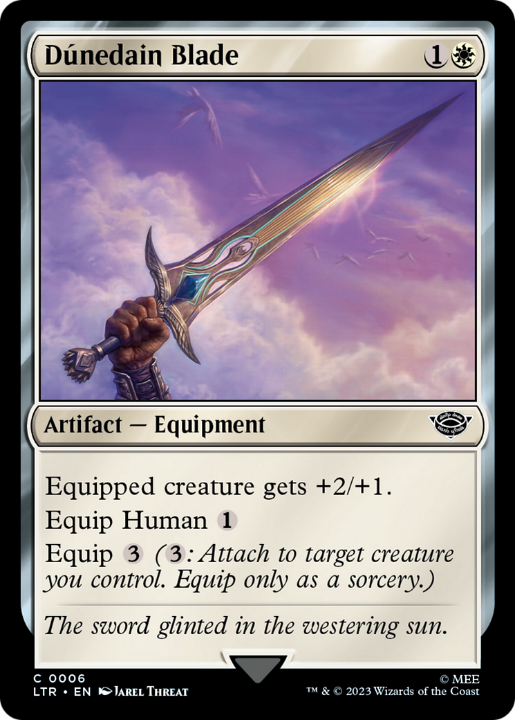 Dúnedain Blade (LTR) 6 - WZRD TCG
