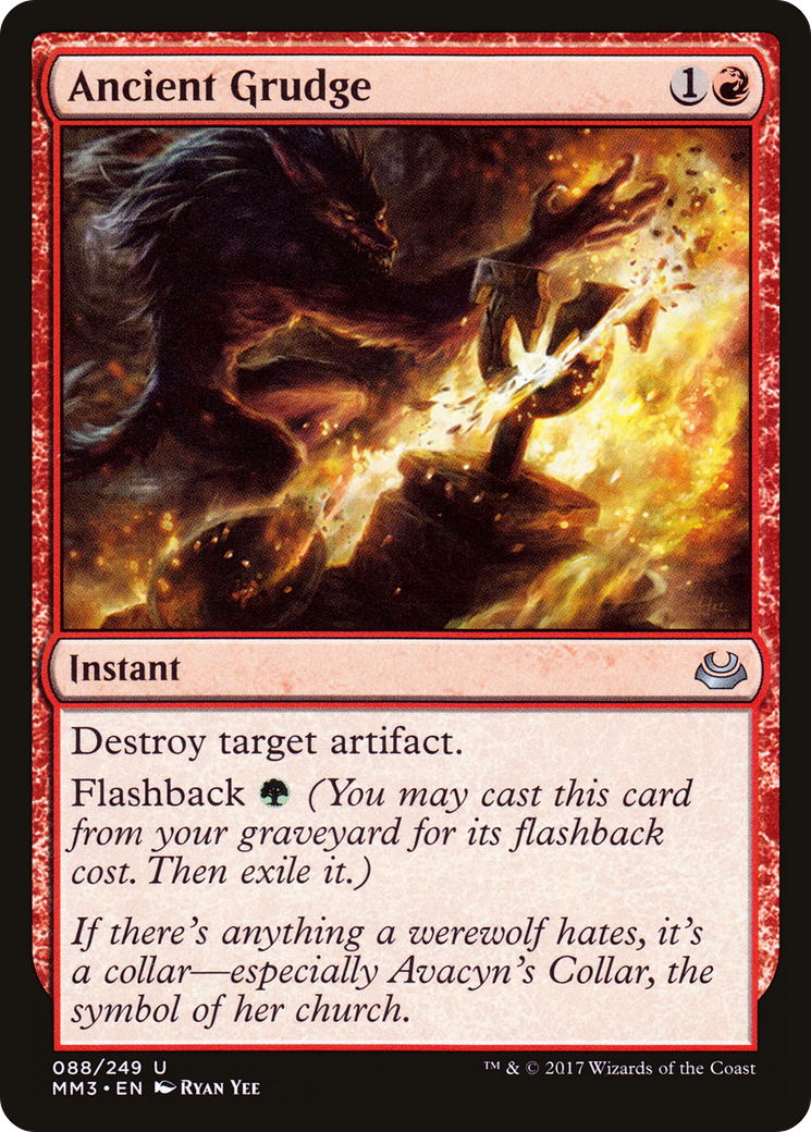Ancient Grudge (MM3) 88 - WZRD TCG